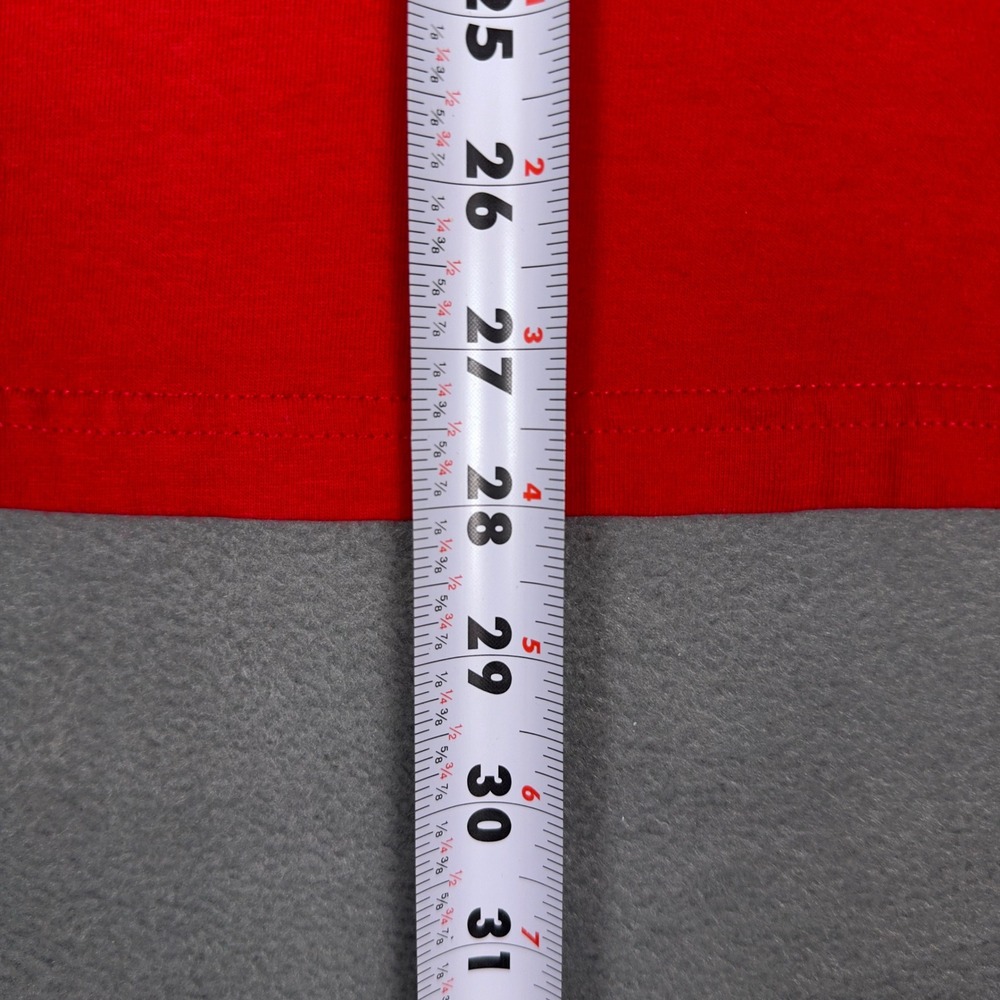 Vintage 90s Nike Ohio‎ State Buckeyes Football 97 Mens M Red Tee Made in USA - Picture 7 of 7